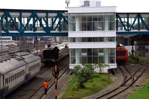  PERKERETAAPIAN : Kemenhub Percepat Proyek Rel Layang di Medan